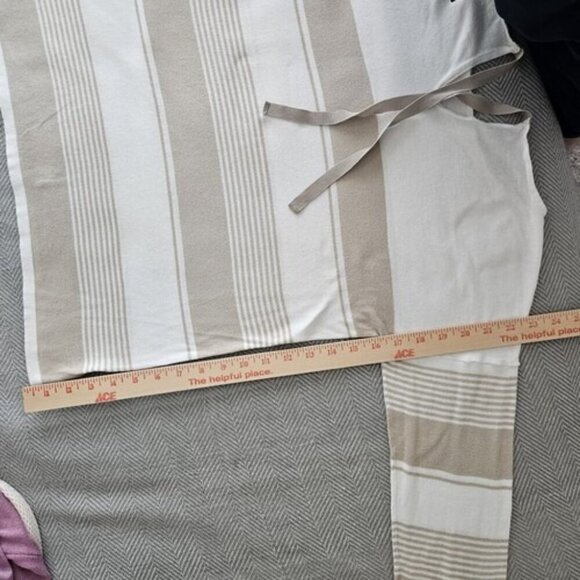 Anne Taylor Loft DROP SHOULDER CREW NECK 3/4 SLEEVE TOP Size M - Picture 7 of 8